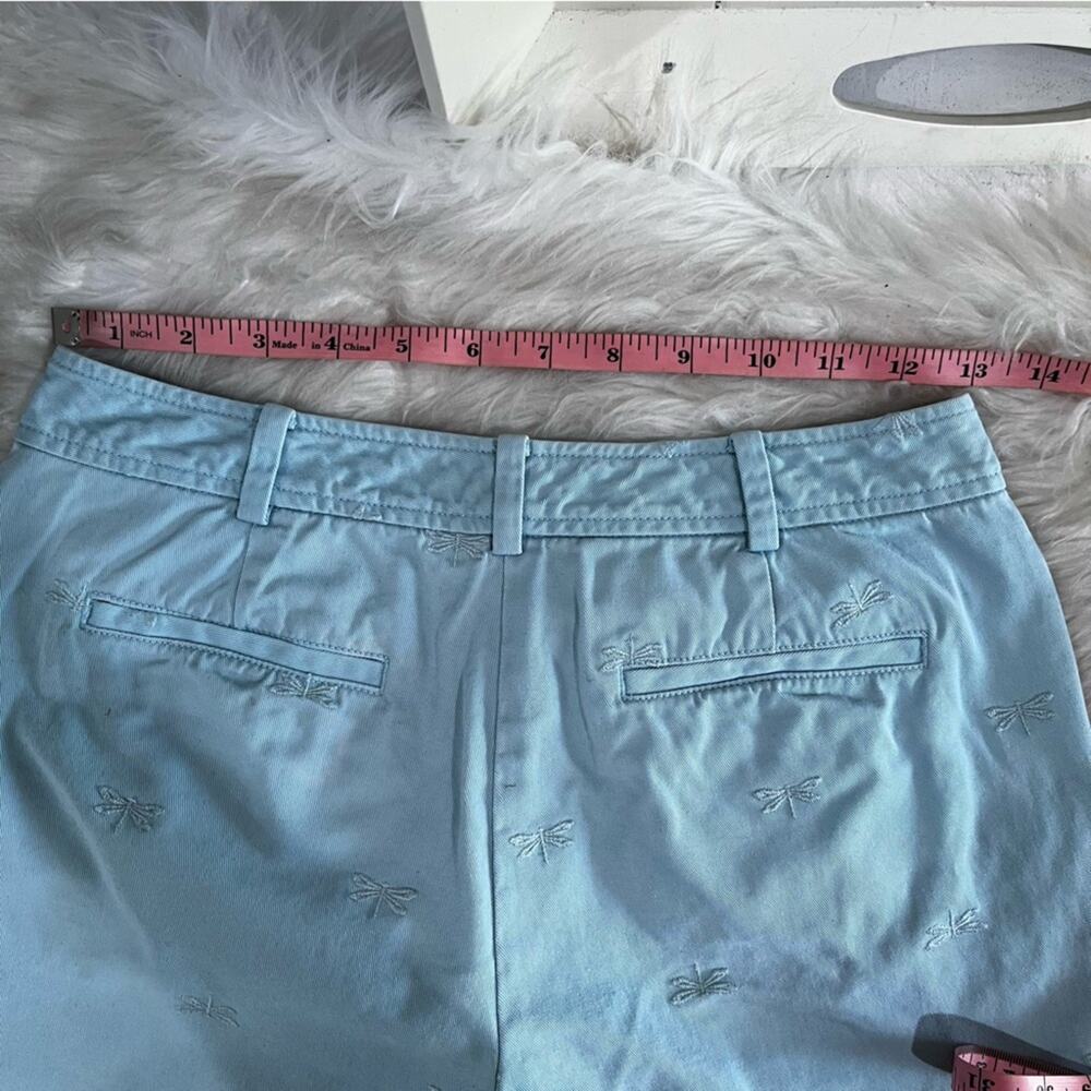 Talbots Cotton Chino Classic Straight Fit Dragonfly Preppy Walking Shorts 2P - Picture 14 of 16